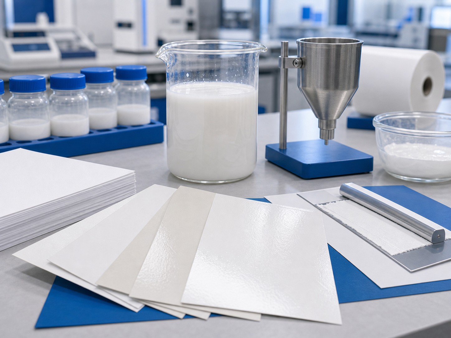 PVA for paper processing and coating laboratory