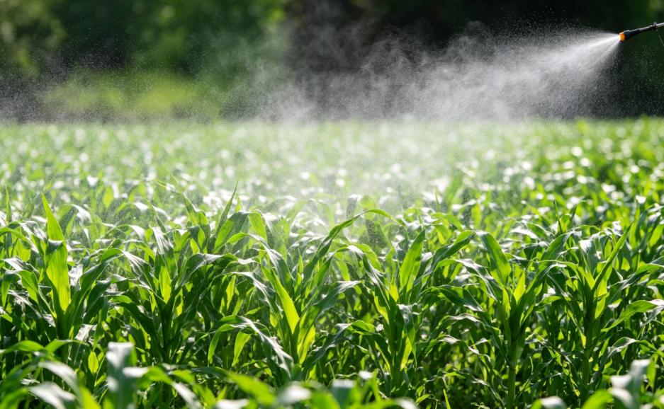 Agricultural spray application for spray-adjuvant evaluation