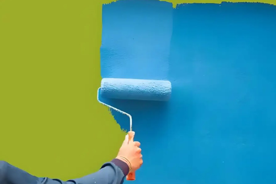 Tile adhesives application image